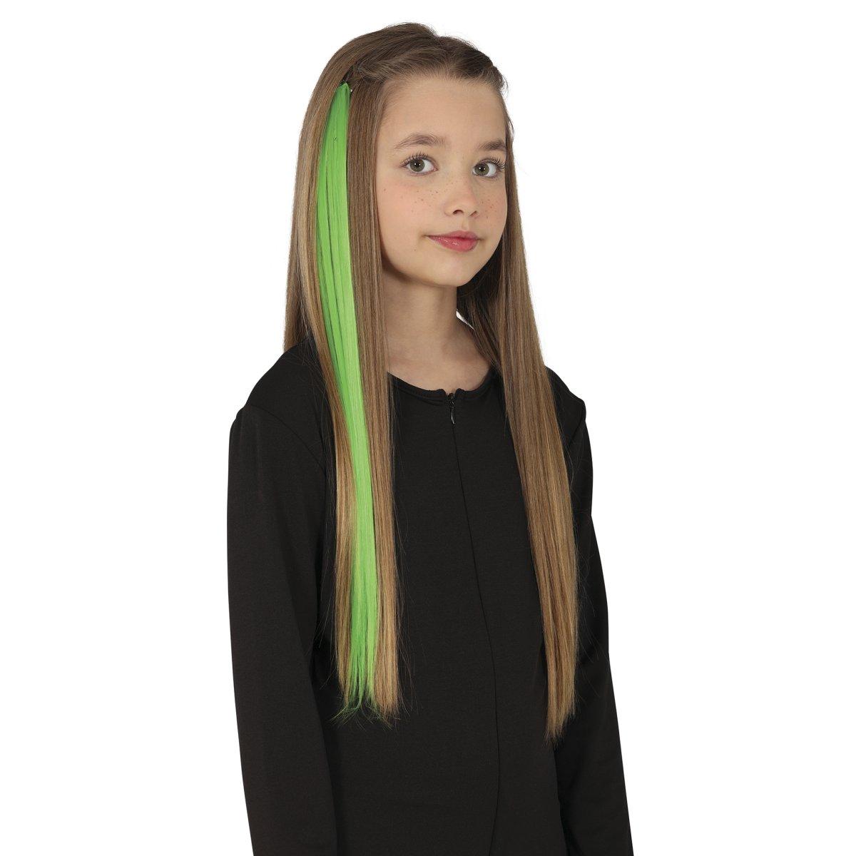 Estensione Capelli Verdi cm.50 pz.3 |_356