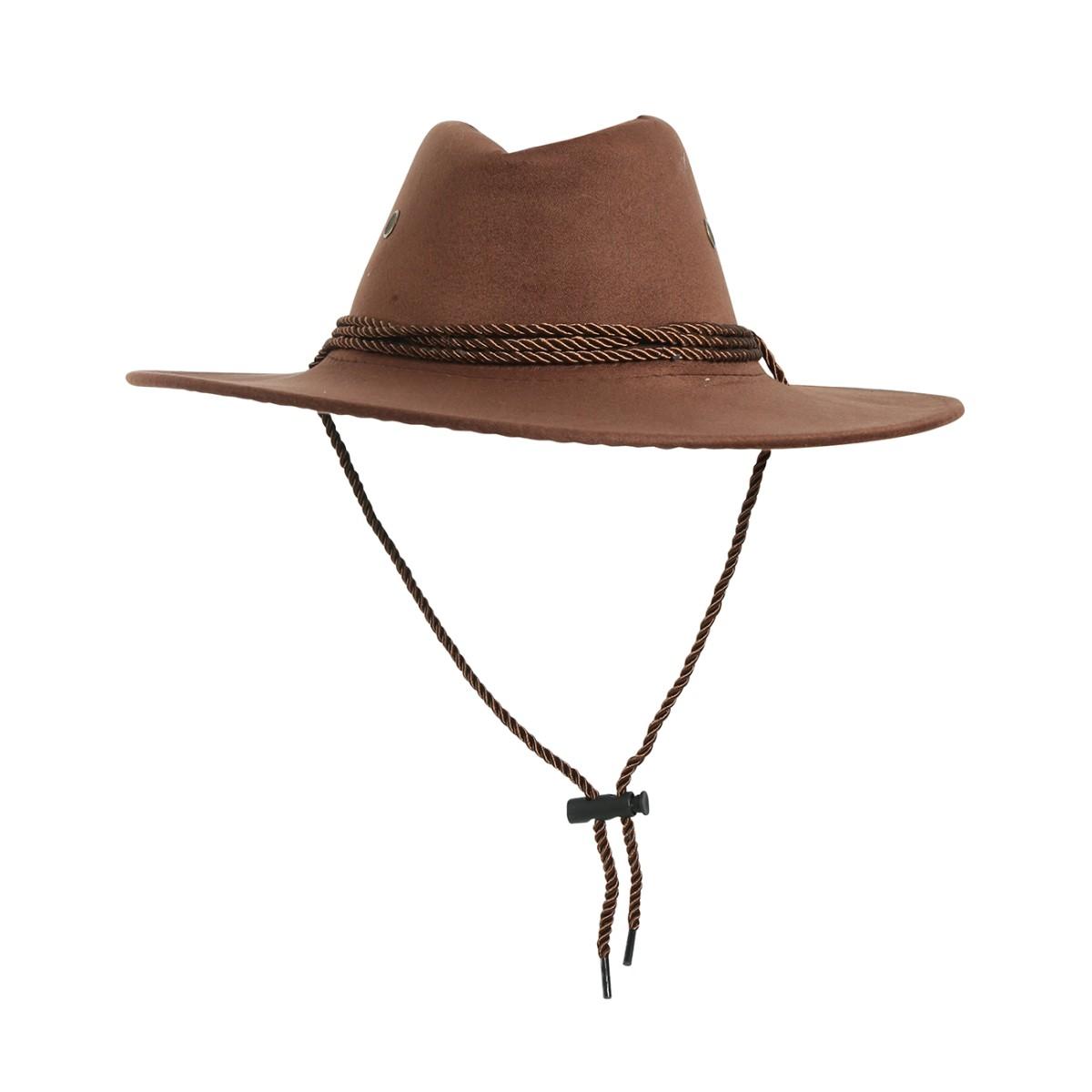 Cappello cowboy marrone