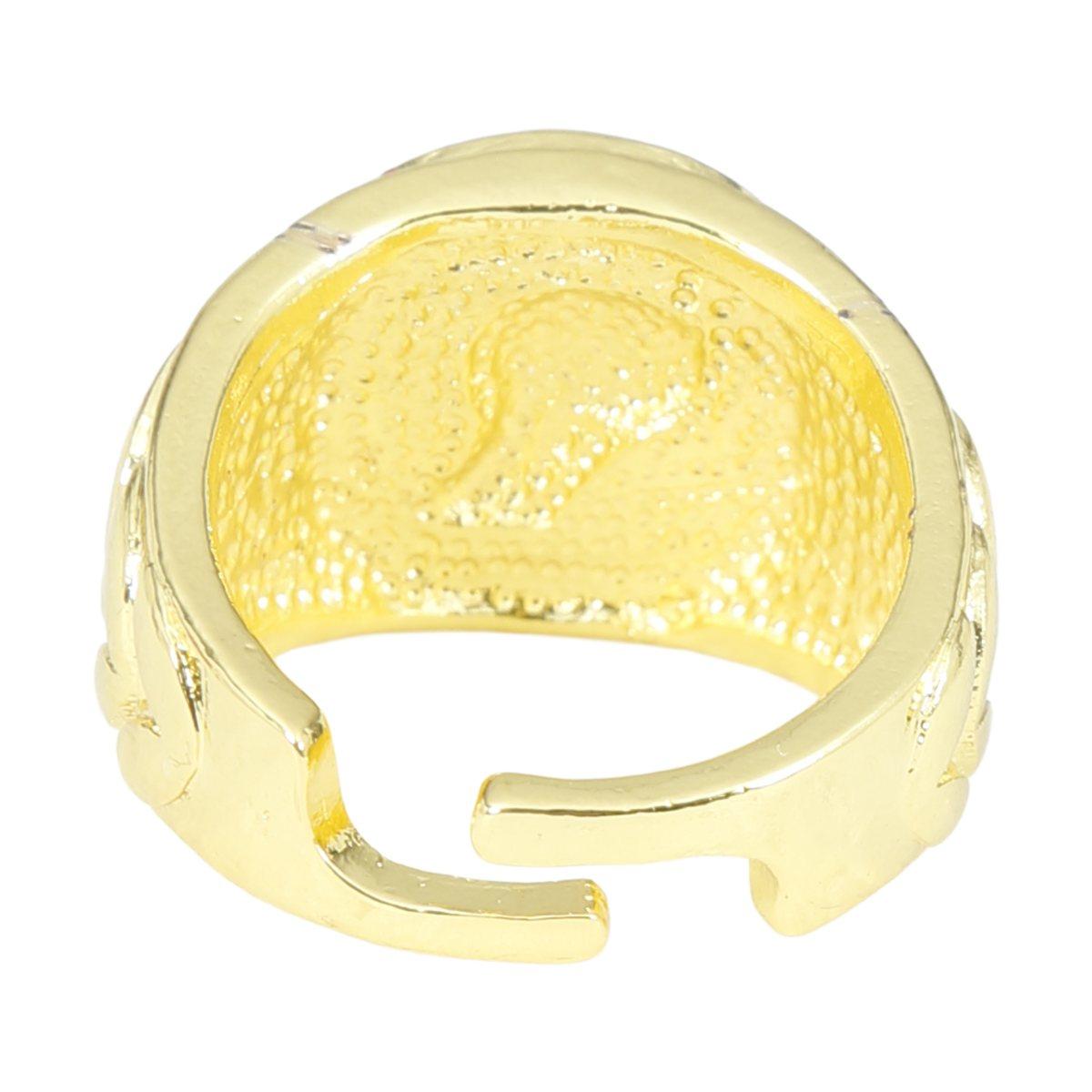 Anello Metallo Romano Oro con Stemma |_798