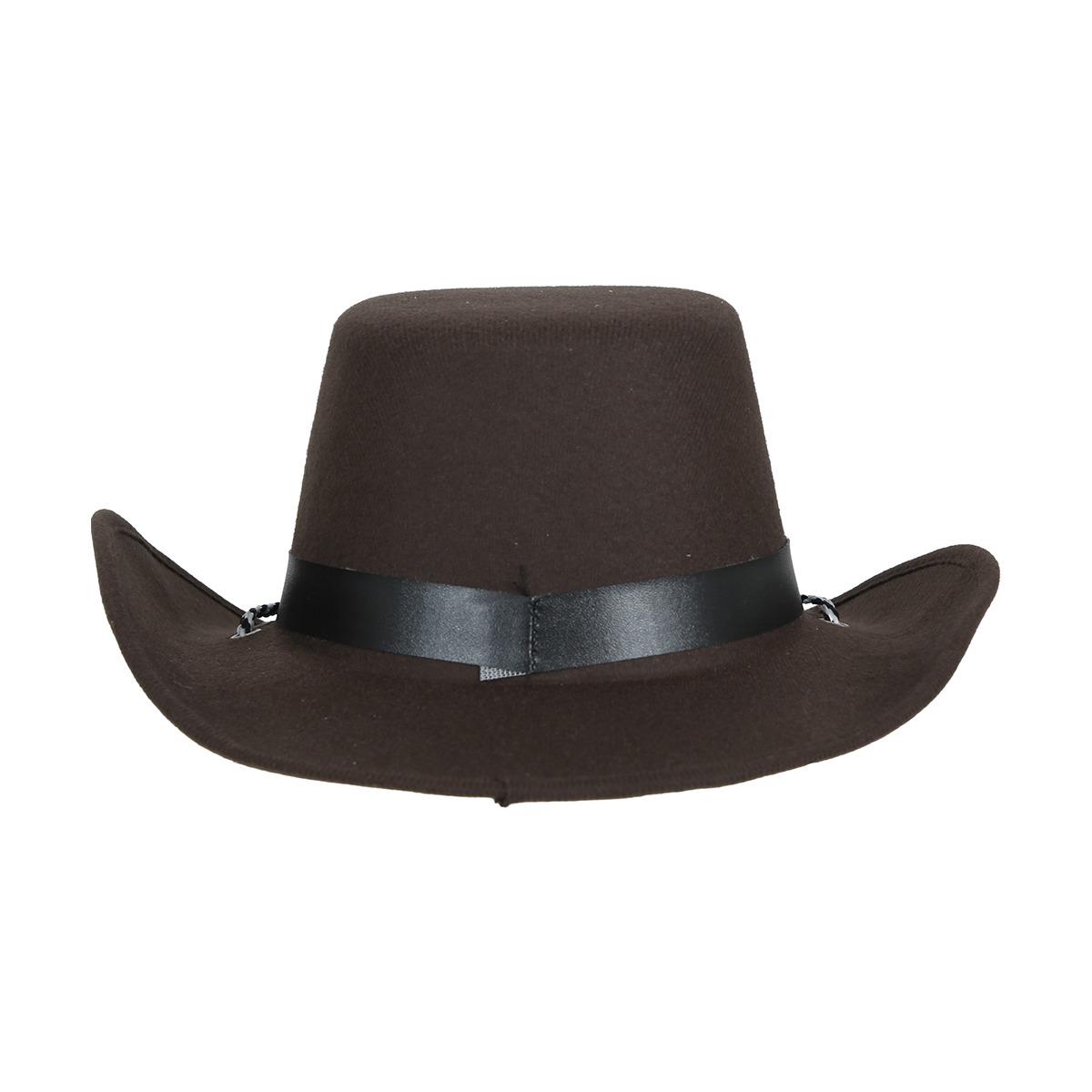 Cappello Cowboy Feltro Baby Marrone |_572