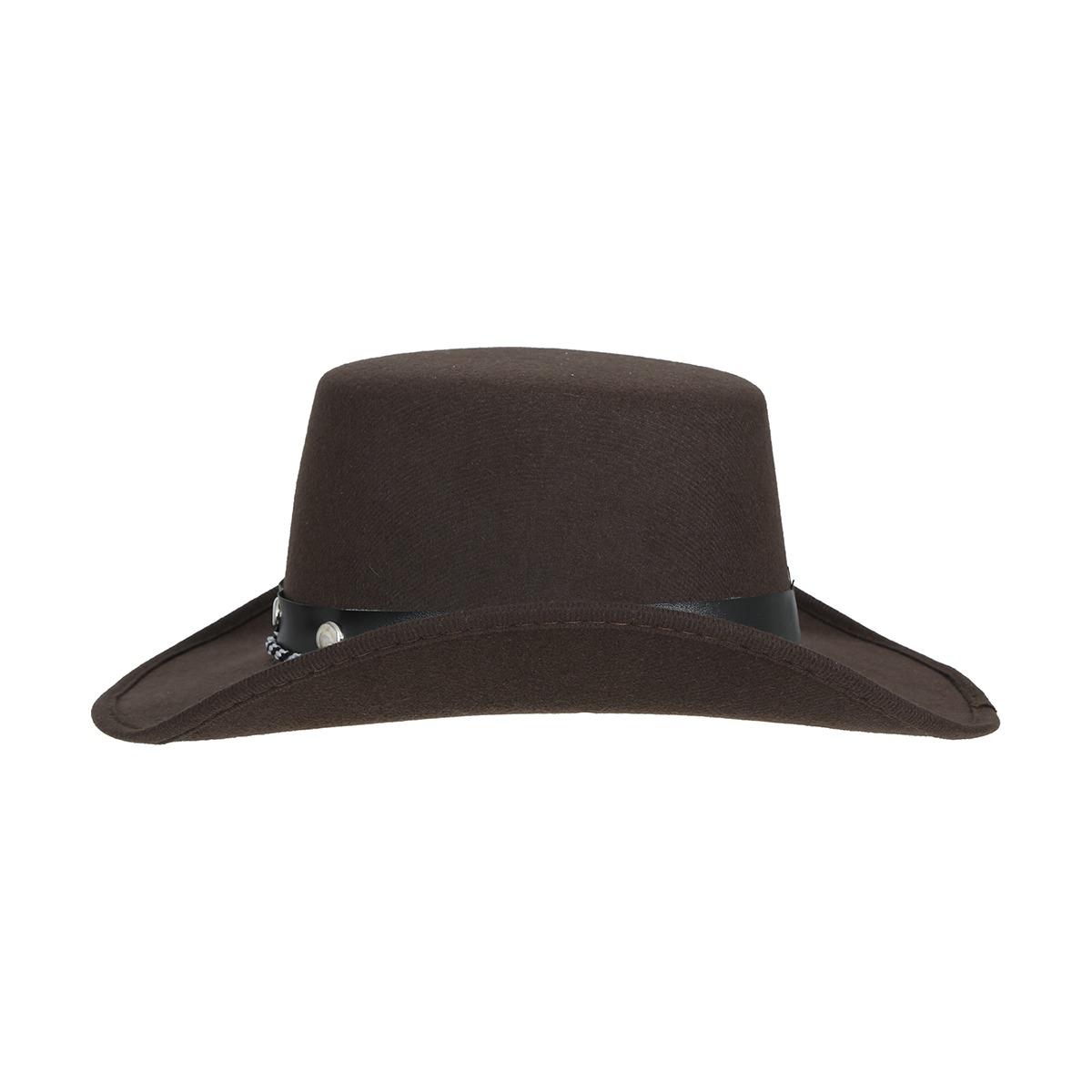 Cappello Cowboy Feltro Baby Marrone |_572