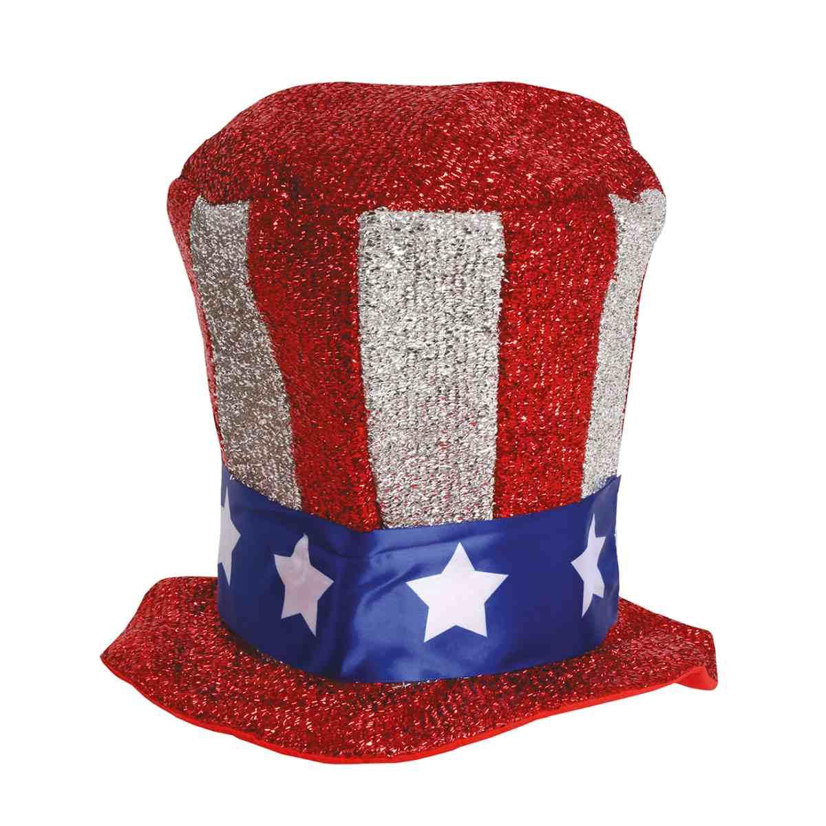 Cappello Cilindro Bandiera America |_852