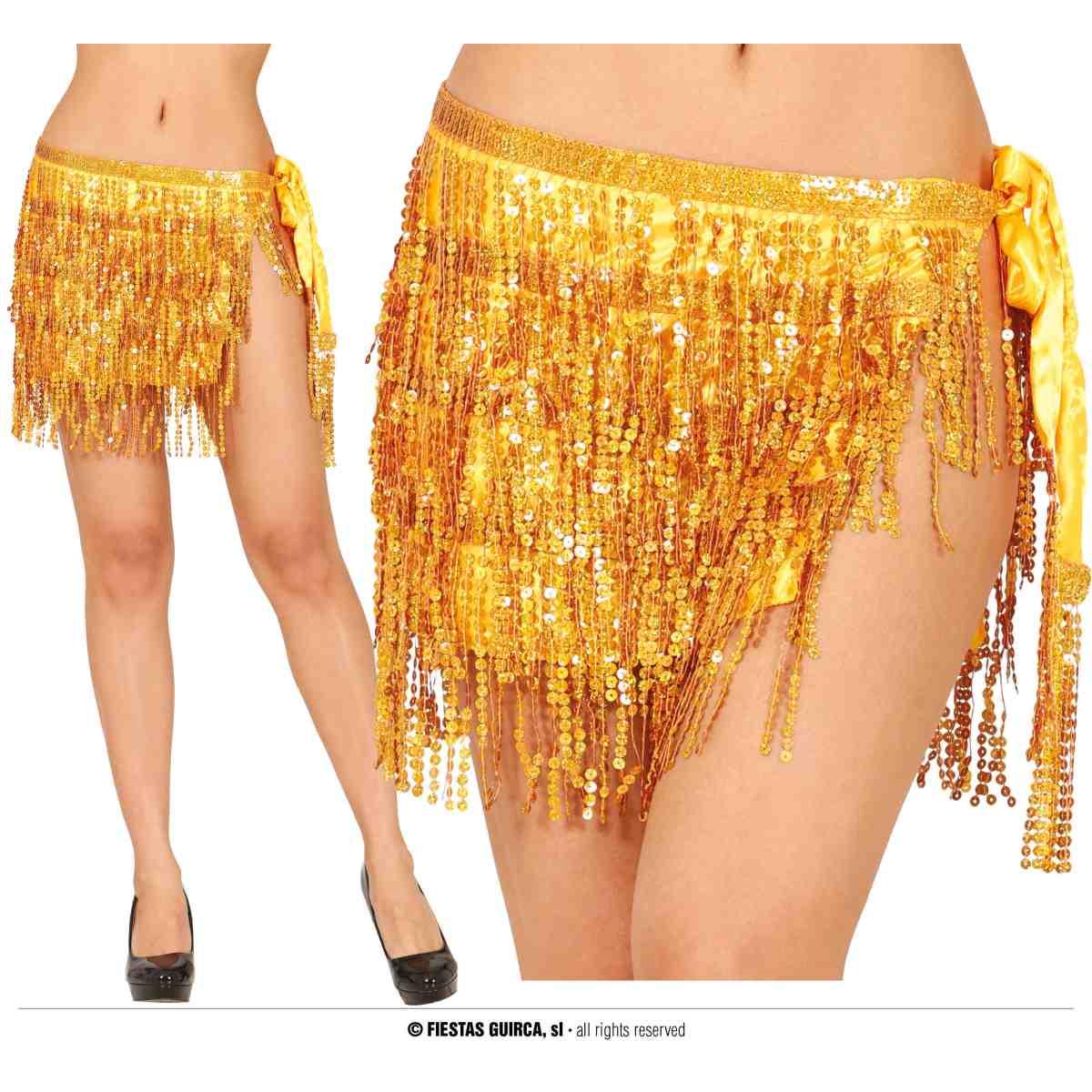 Gonna Oro Paillettes |Donna