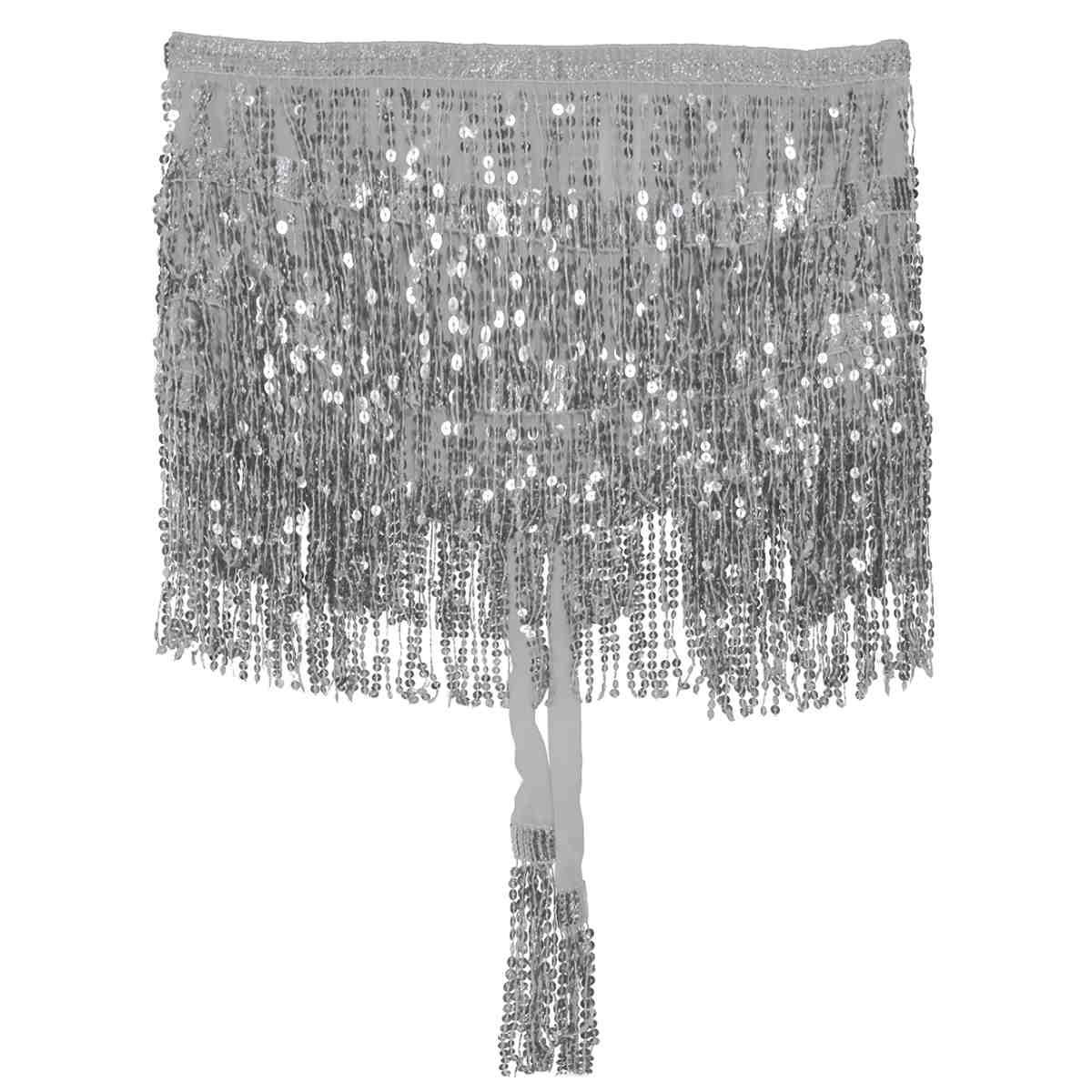 Gonna Argento Paillettes |Donna