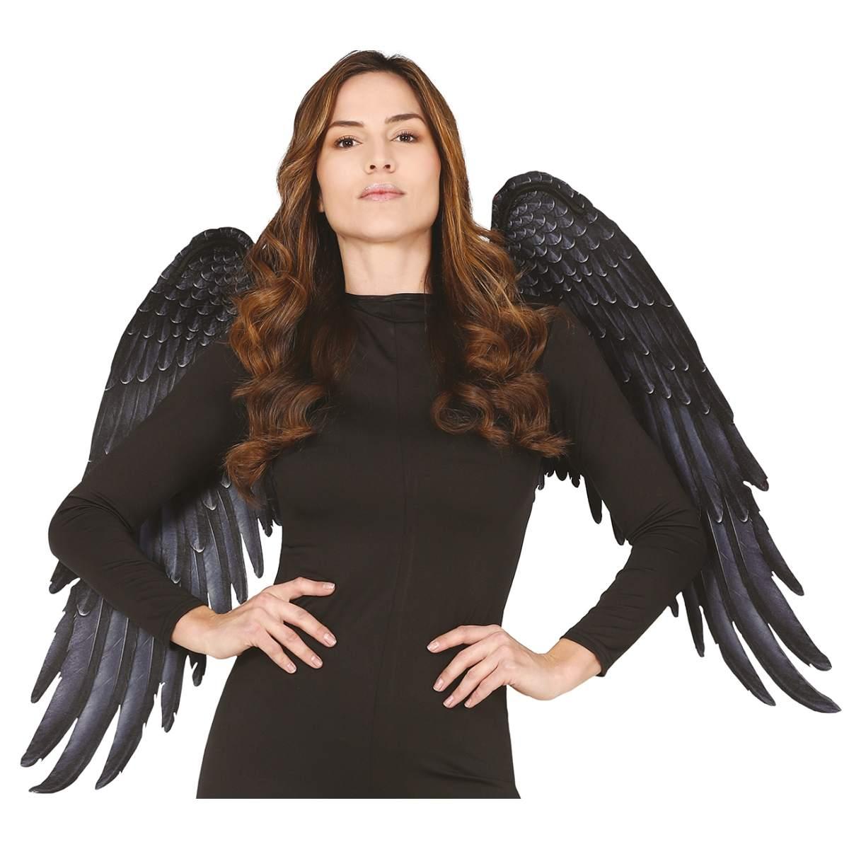 Ali Angelo Nere Effetto Piuma cm.100x70 |_030