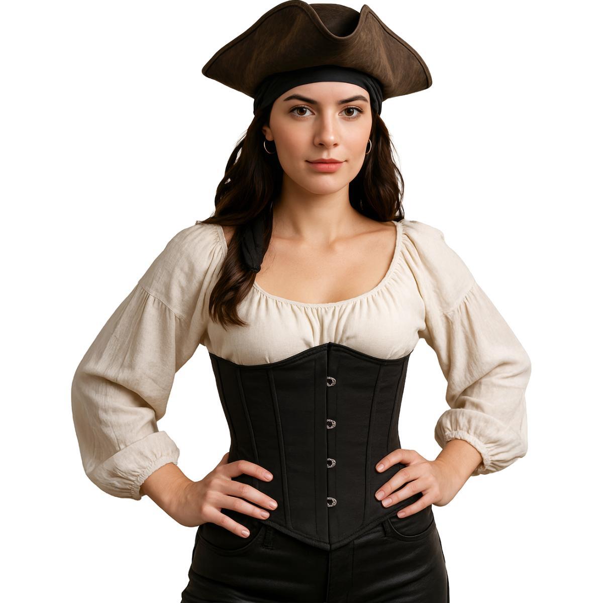 Bustino Corpetto Nero |Donna