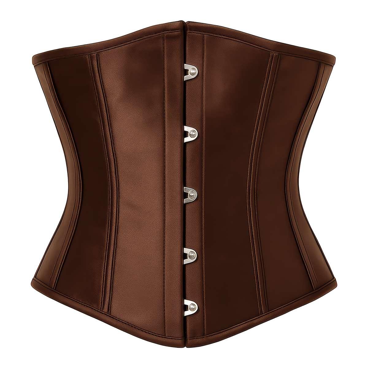 Bustino Corpetto Marrone |Donna