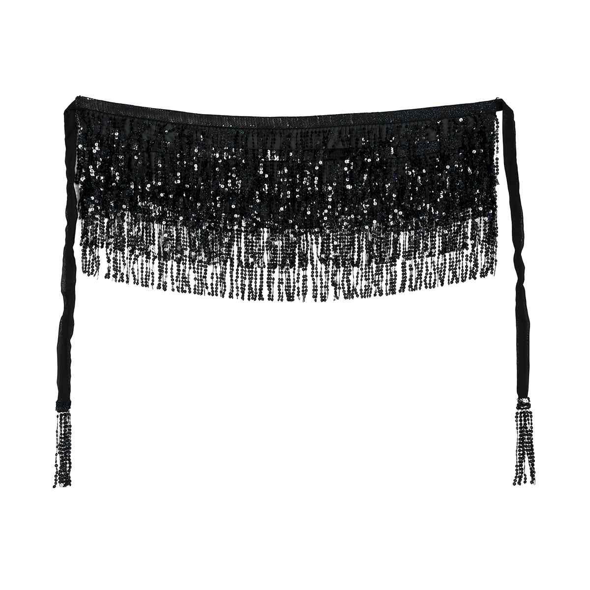 Gonna Nero Paillettes |Donna