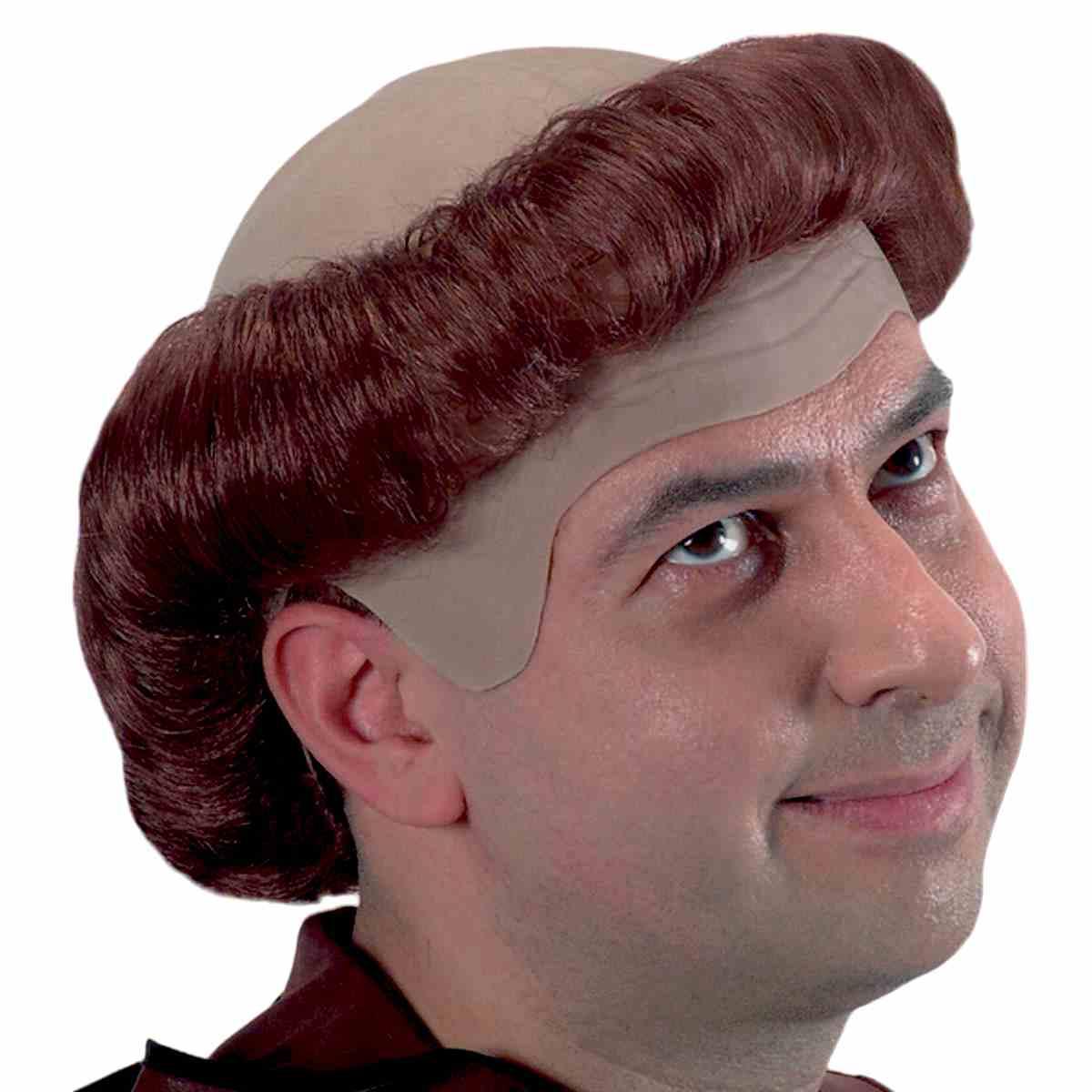 Parrucca Frate Castana Calotta |Carnival Toys