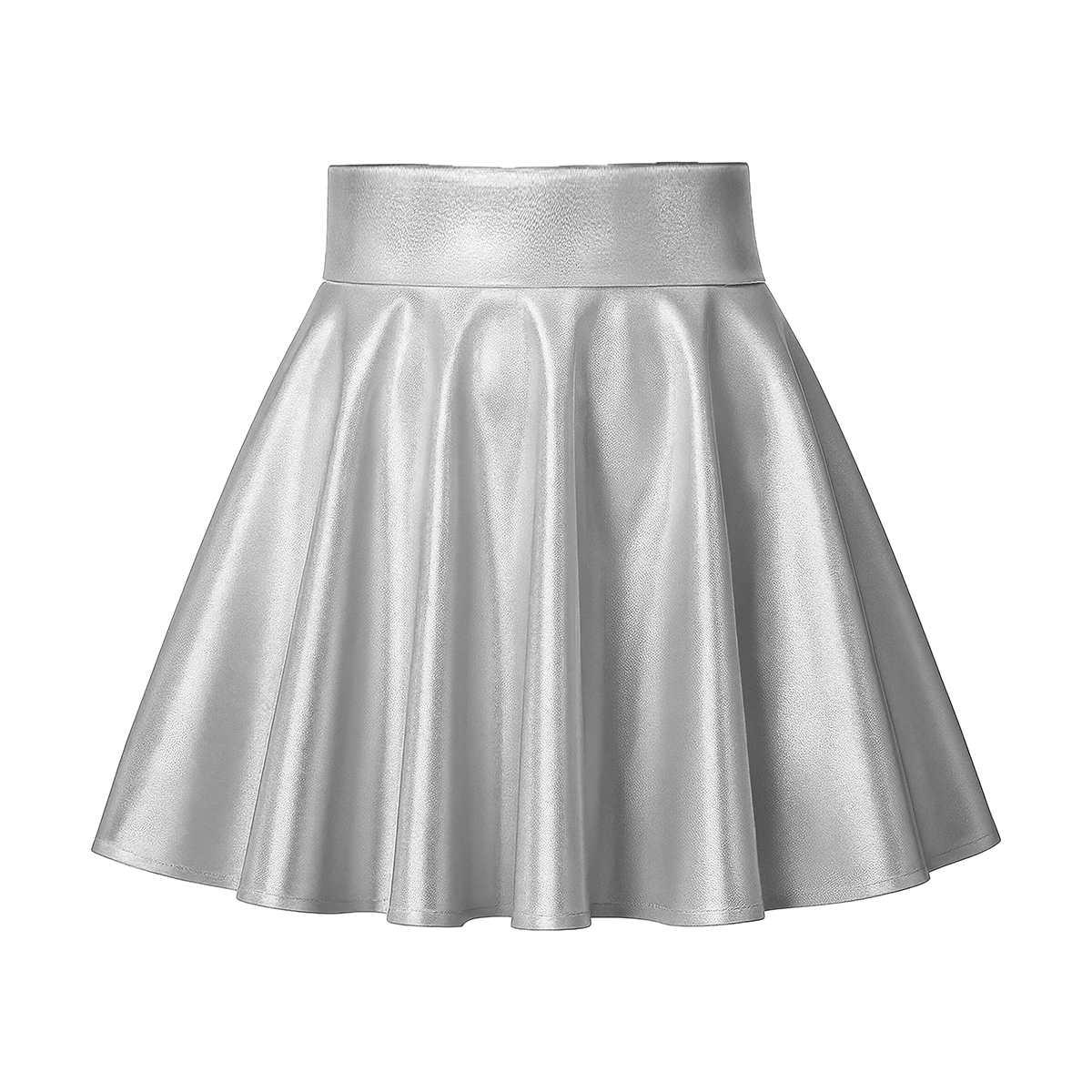 Gonna Argento Metalizzata |Donna