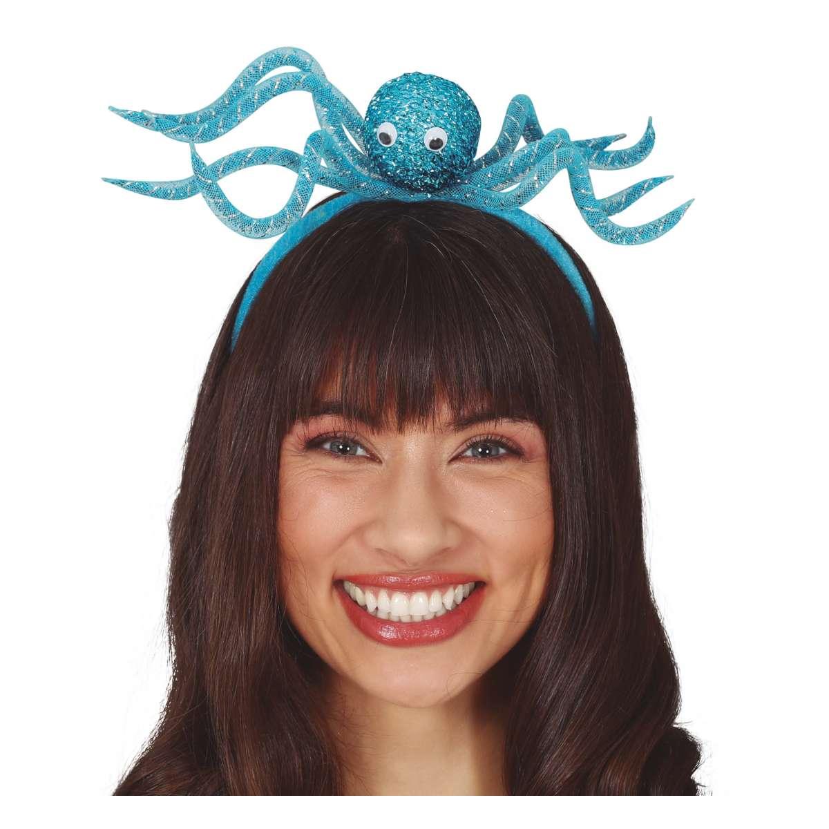 Cerchietto Polipo Azzurro |_548