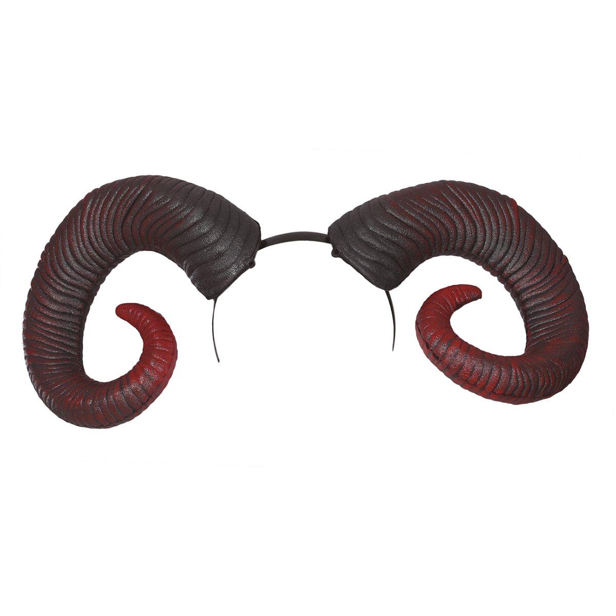 Corna Diavolo PVC Rosso Maxi |_470