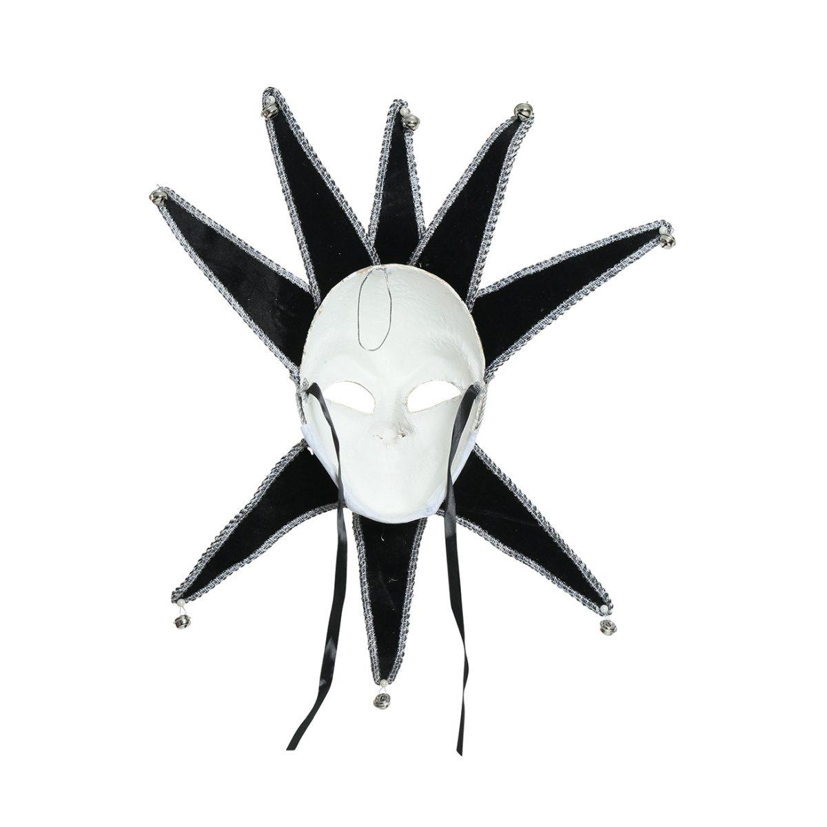 Maschera Viso Veneziana con Campanelli |_923