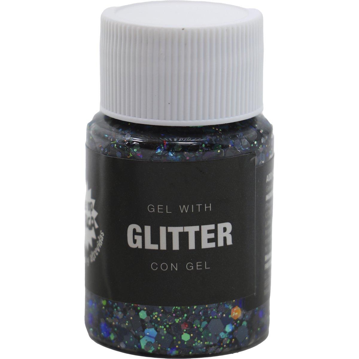 Trucco Gel Glitter Nero gr.20 |_009