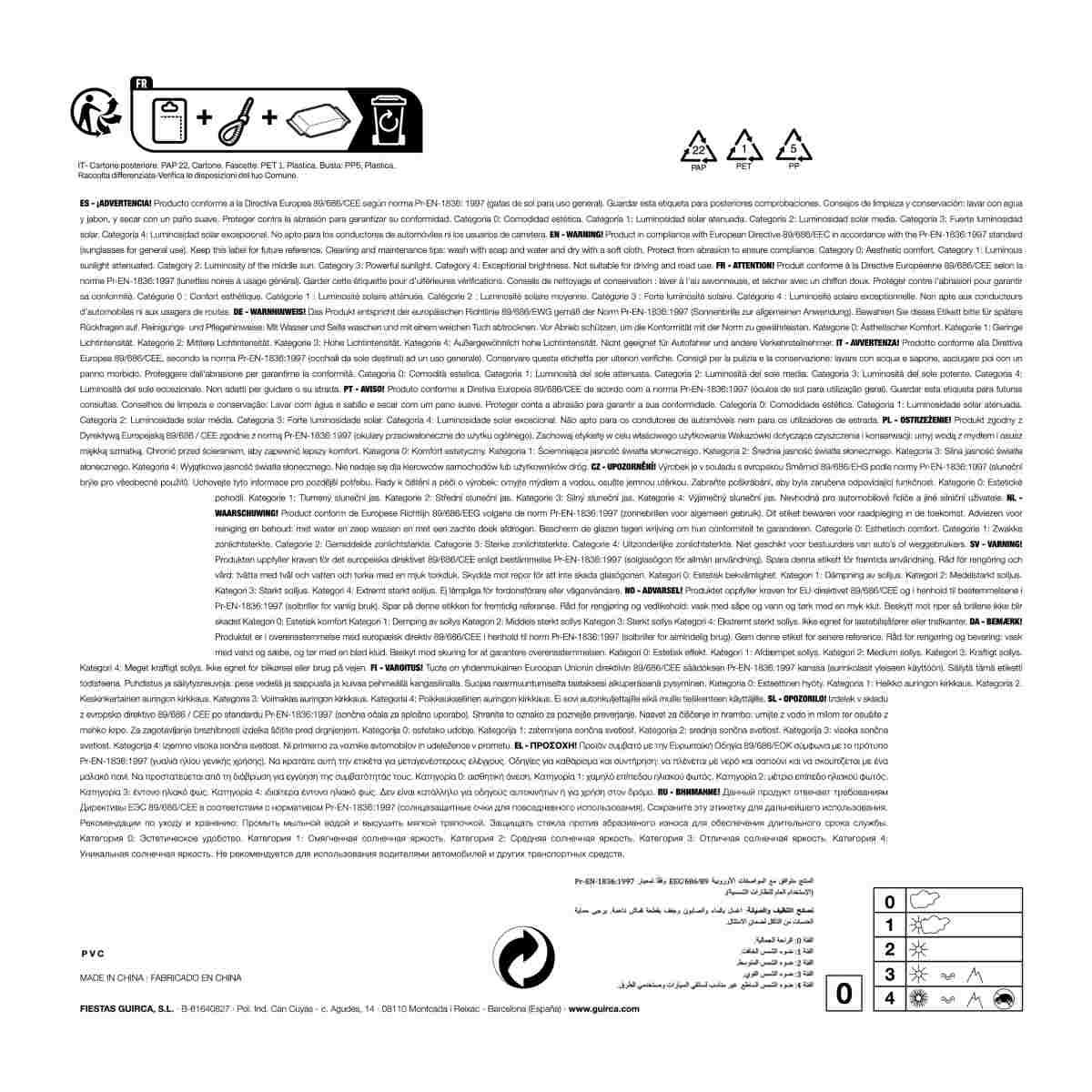 Occhiali Stella Arancione |_448