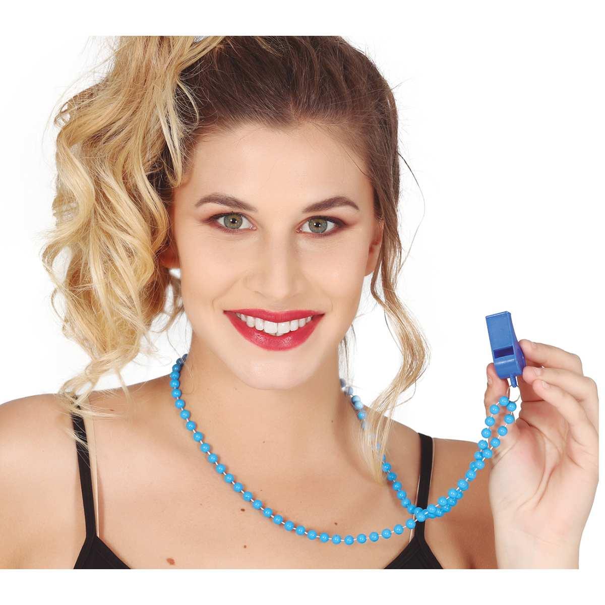 Collana con Fischietto Fluo Ass. 4 Colori |_446