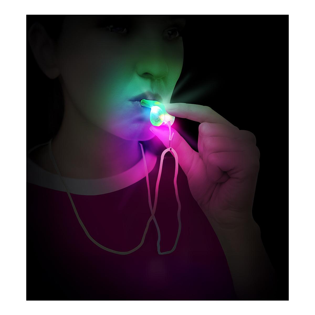 Fischietto Colorati con Luce e Cordino |_135