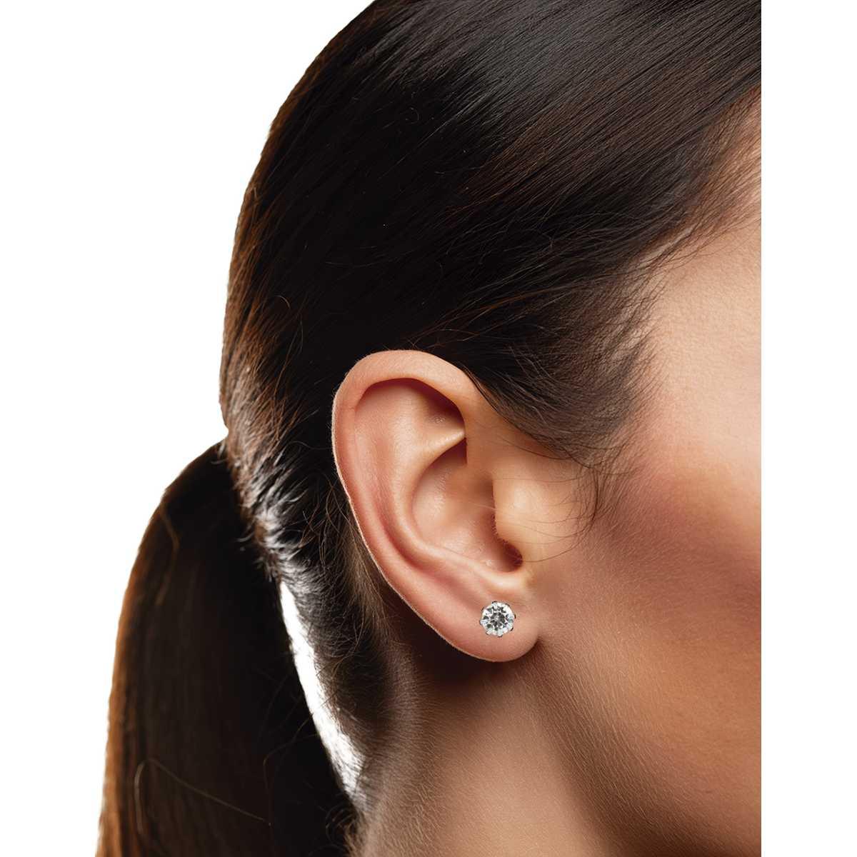 Orecchini con Brillante e Magnete Set pz.2 |_951