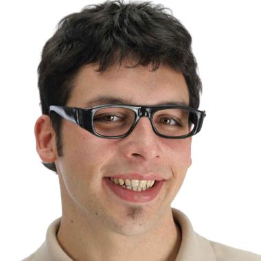 Occhiali Neri Senza Lenti |Carnival Toys