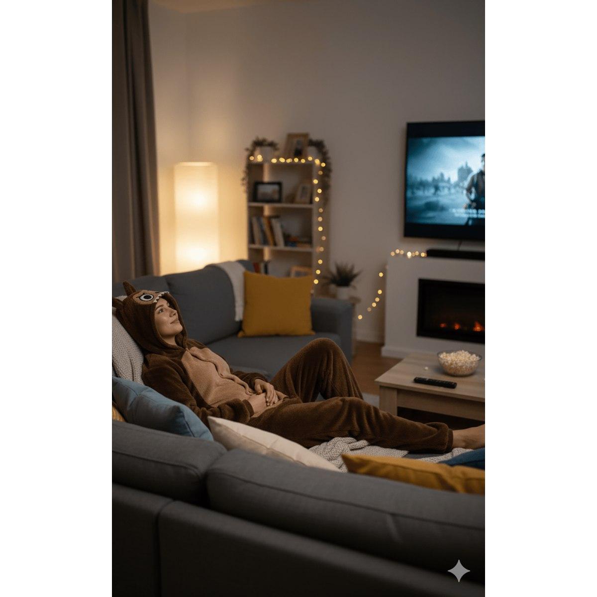 Costume Lulu Monster Marrone |Donna_TN_09926