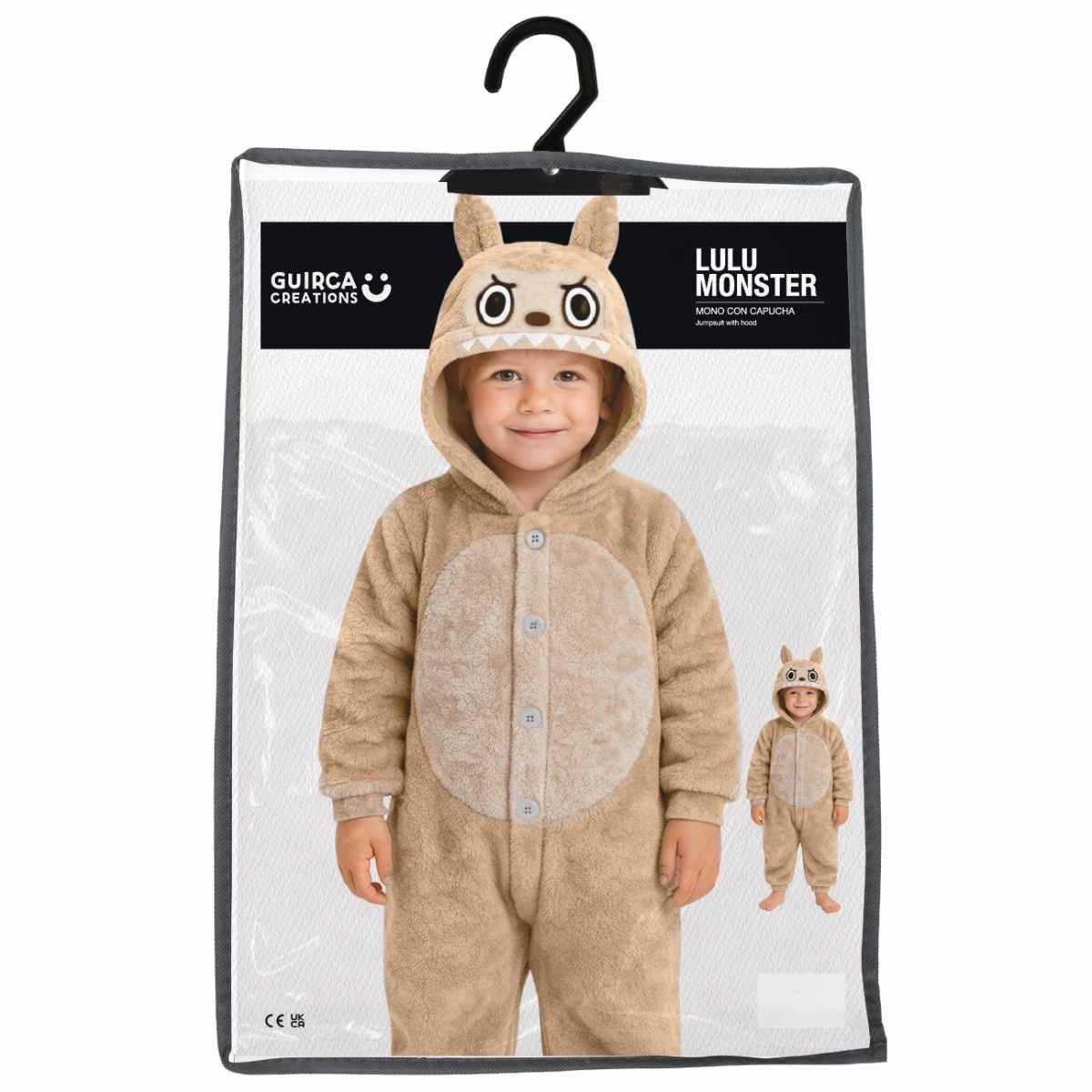 Costume Lulu Monster Beige |Bambino_H4_08399
