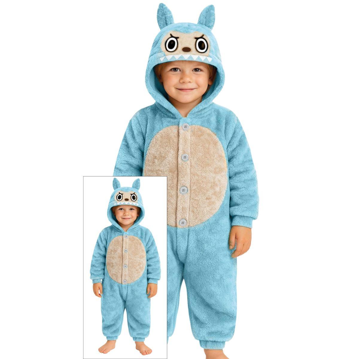 Costume Lulu Monster Azzurro |Bambino_H4_08398