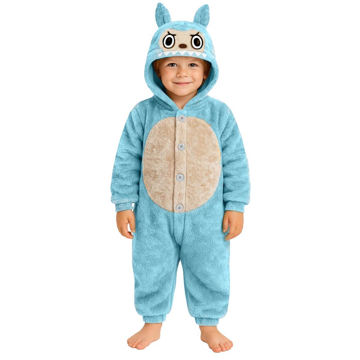 Costume Lulu Monster Azzurro |Bambino_H4_08398