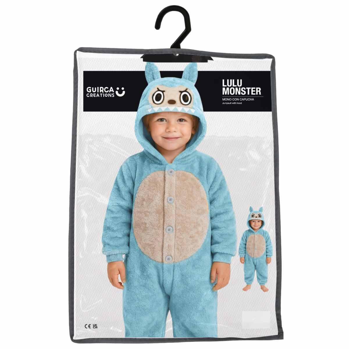 Costume Lulu Monster Azzurro |Bambino_H4_08398