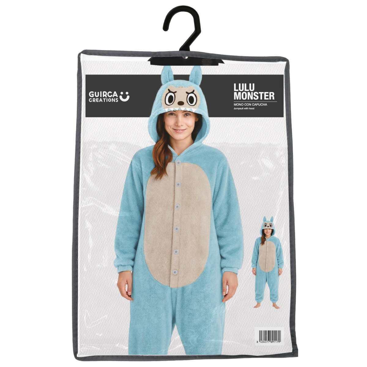 Costume Lulu Monster Azzurro |Donna_TA_01461