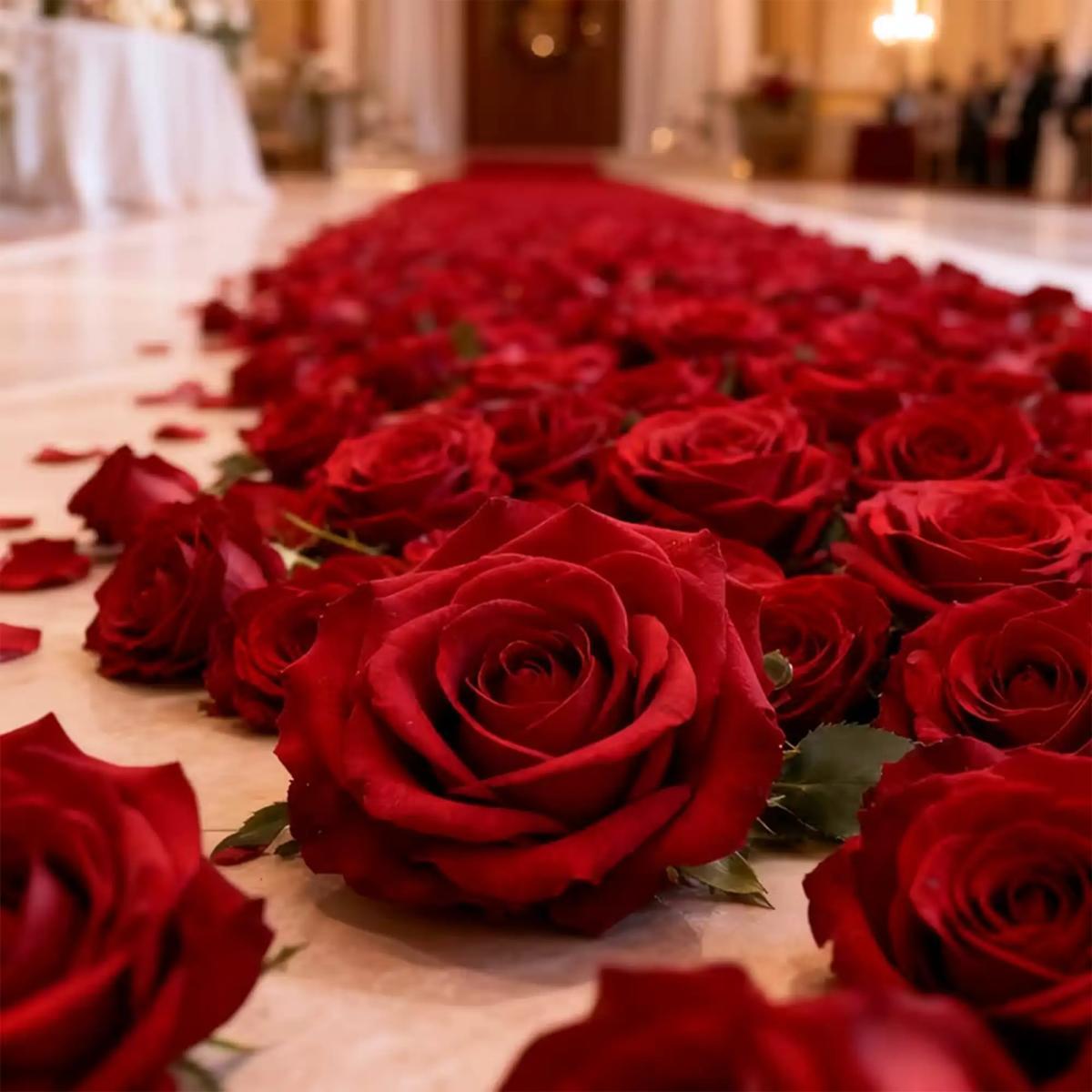 Rosa Rossa Set pz.6 cm.Ø10