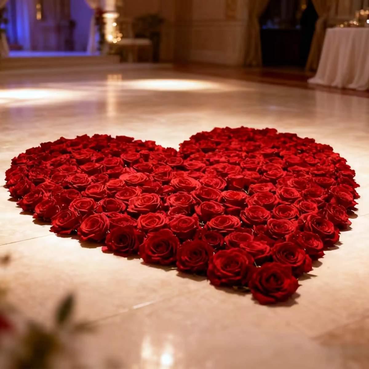 Rosa Rossa Set pz.6 cm.Ø10