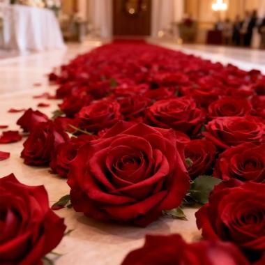 Rosa Rossa Set pz.6 cm.Ø10