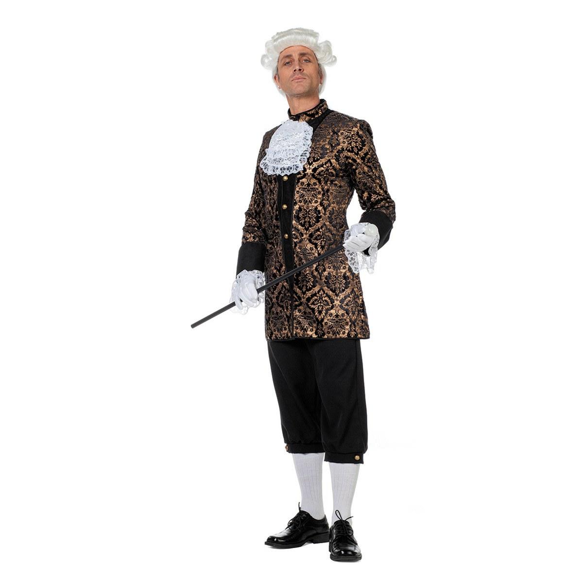 Costume Nobile Veneziano Nero Bronzo |Uomo_TN_09996