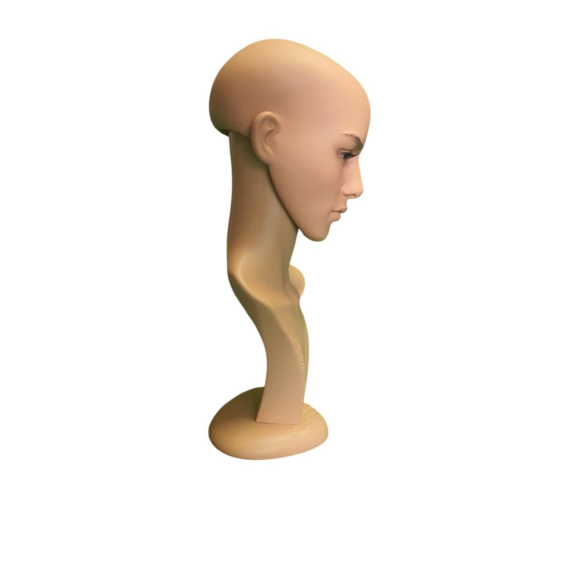 Testa Pvc Espositore Orlob Con Trucco cm.H52 |Orlob