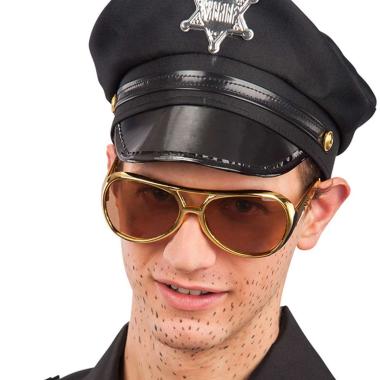 Occhiali Anni '60 2 Colori Oro e Argento |Carnival Toys