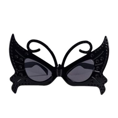 Occhiali Farfalla Neri |Carnival Toys