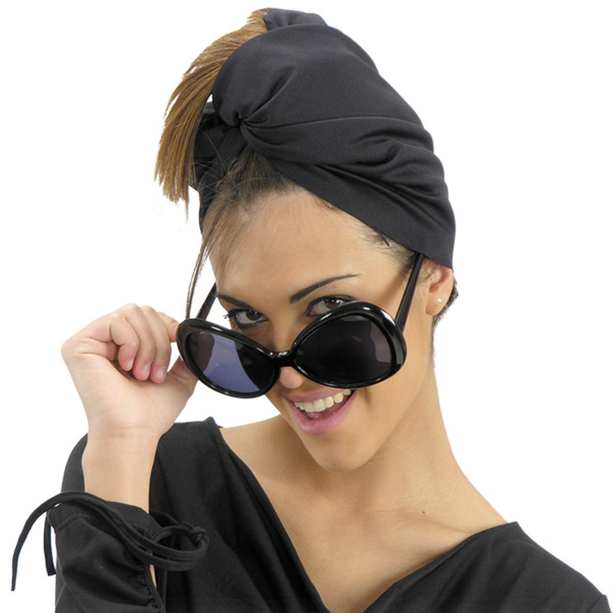 Occhiali Anni '50/'60 Grandi Neri |Carnival Toys