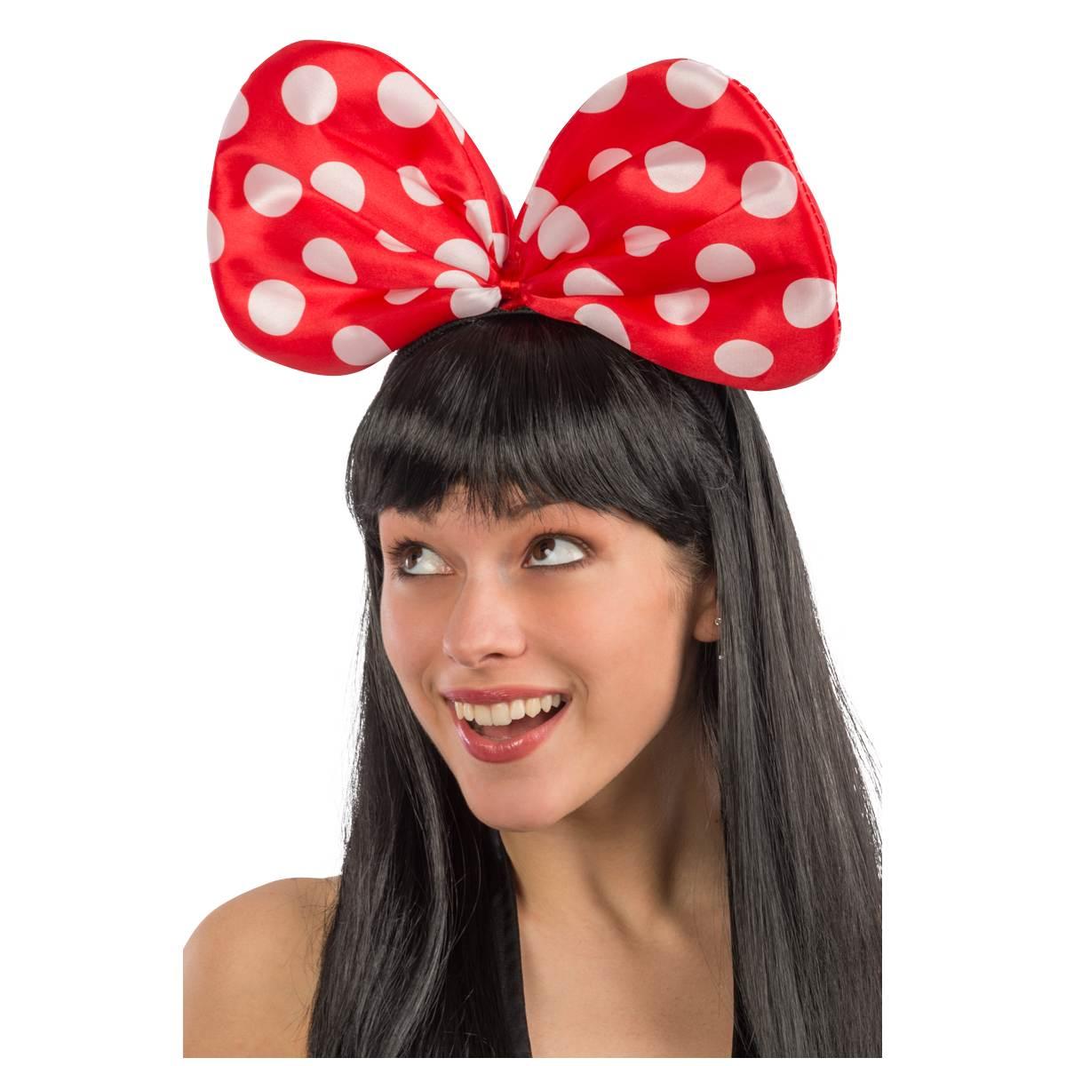 Cerchietto Topolina con Fiocco 4 Colori |Carnival Toys