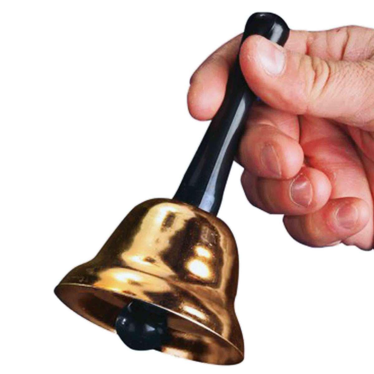 Campanella Babbo Natale Metallo cm.13 |Carnival Toys