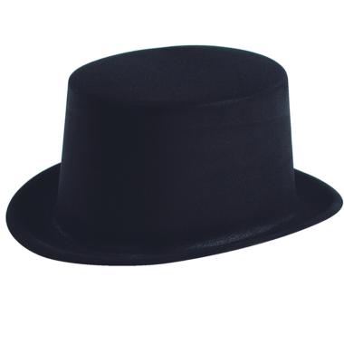 Cappello Cilindro Monofloccato Nero |Carnival Toys