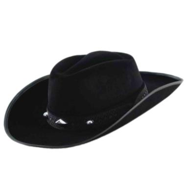 Cappello Cowboy Nero |Carnival Toys