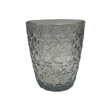 Bicchiere Vetro Singolo Acqua Giava Grigio ml.270 |_011