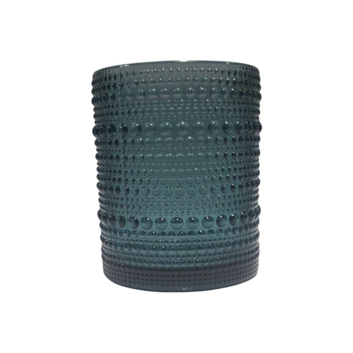 Bicchiere Vetro Singolo Acqua Perla Blu ml.300 |_960