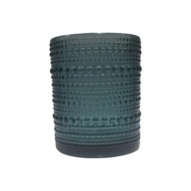 Bicchiere Vetro Singolo Acqua Perla Blu ml.300 |_960