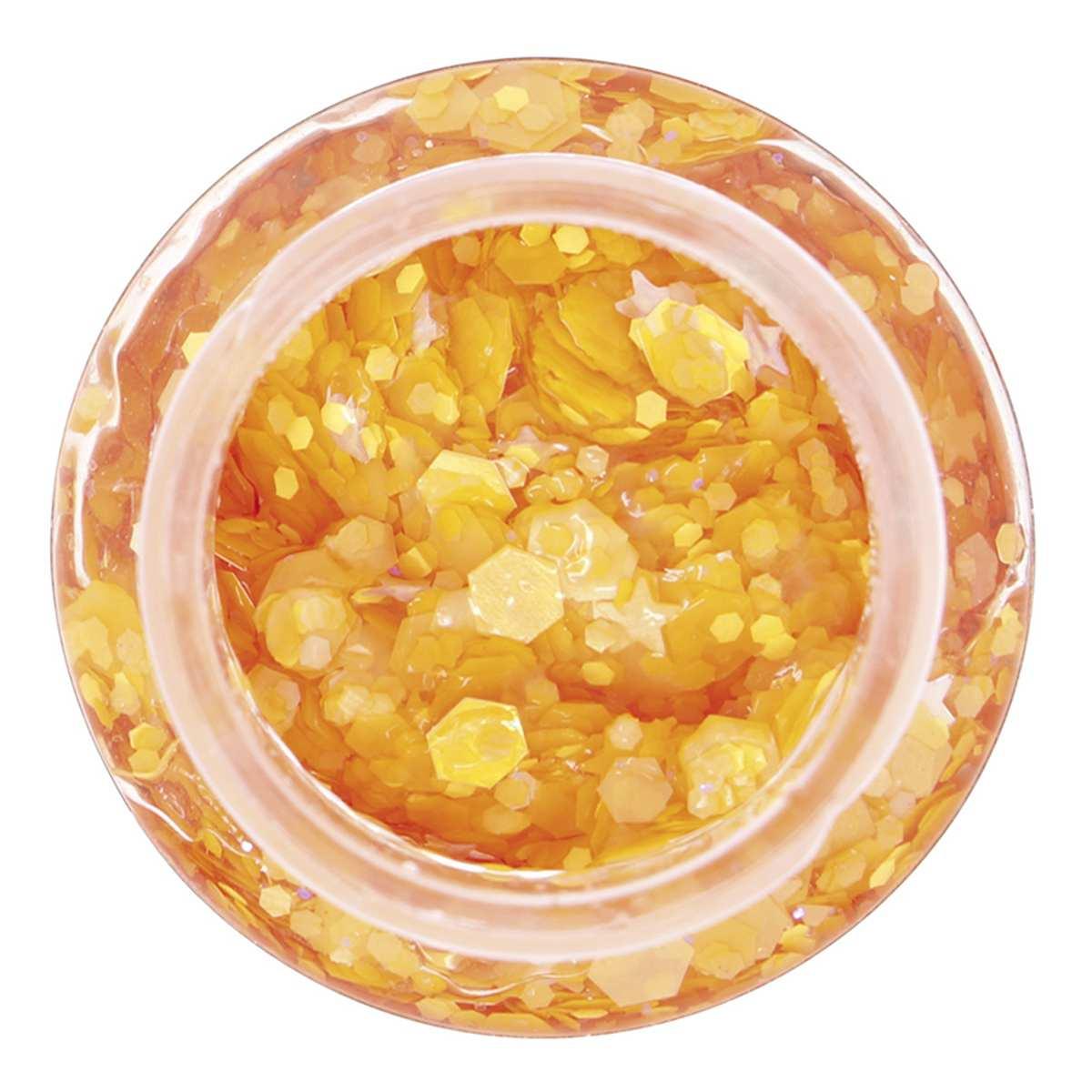 Trucco gel glitter arancione 20 gr