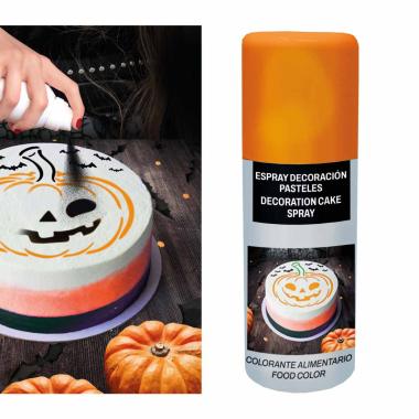 Spray decorazione torte arancione 100 ml