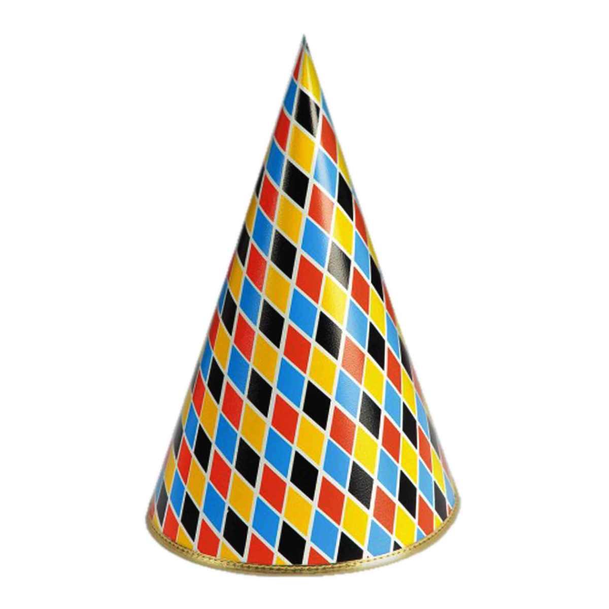 Cappello Arlecchino Cono |Carnival Toys