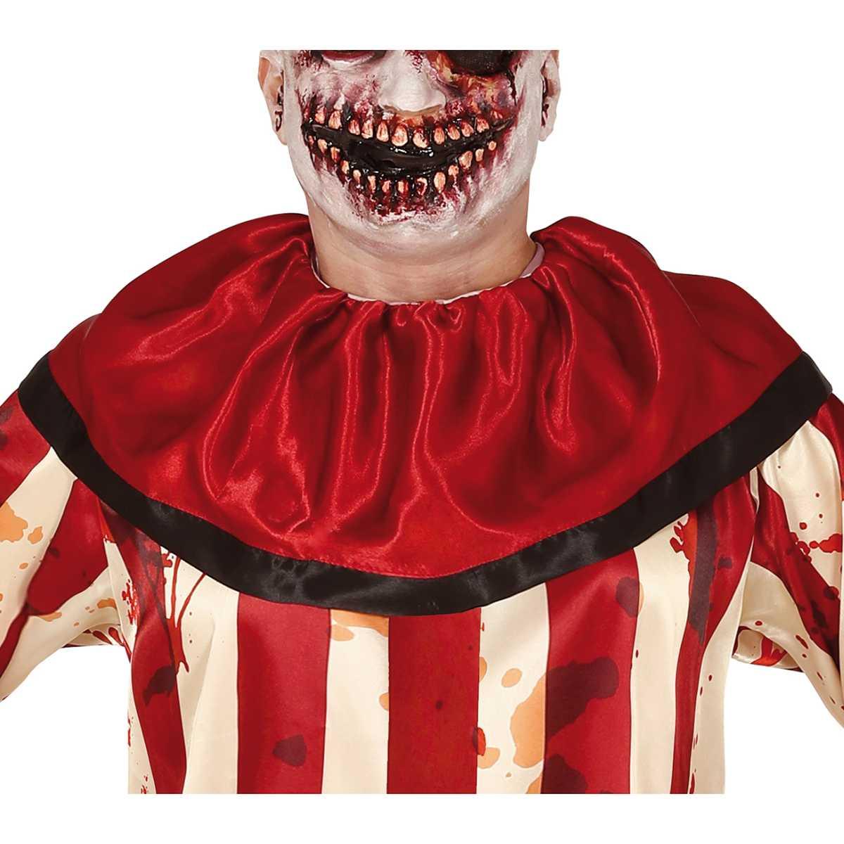 Costume clown modello a strisce