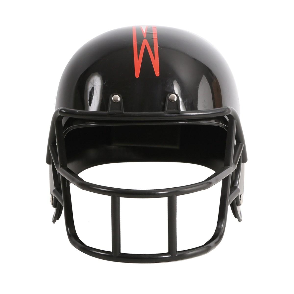 Casco giocatore football americano nero