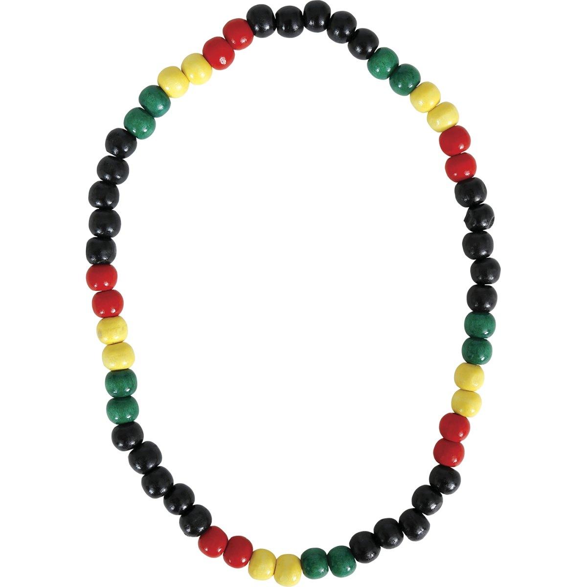 Collana legno rasta
